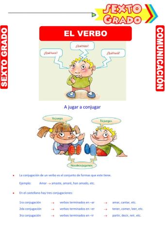 El Verbo y sus conjugaciones