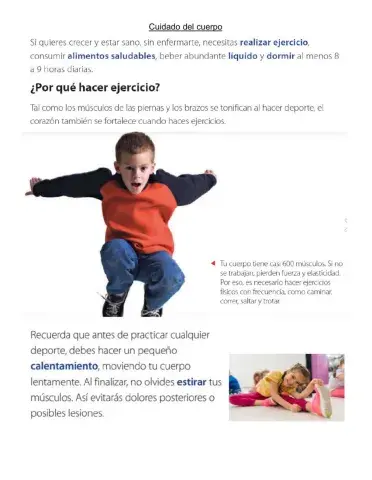 Cuidado del cuerpo
