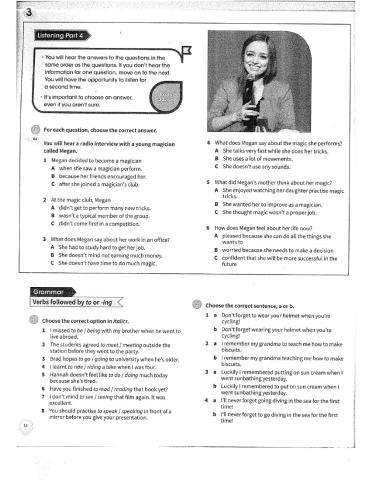 Pet listening practice