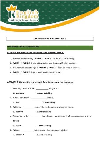 Prepare! Level 2 -Unit 16