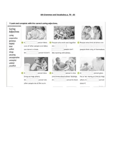 Grammar and vocabulary unit 7 (1)