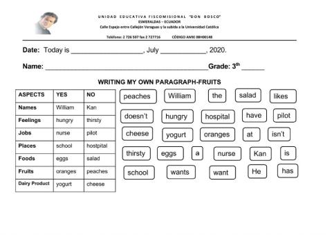 DESCRIBING PEOPLE 3RD