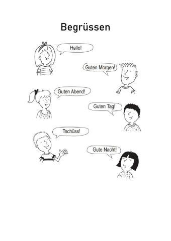 Begrüssen