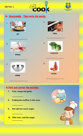 Unit Test.1. Let's Cook!