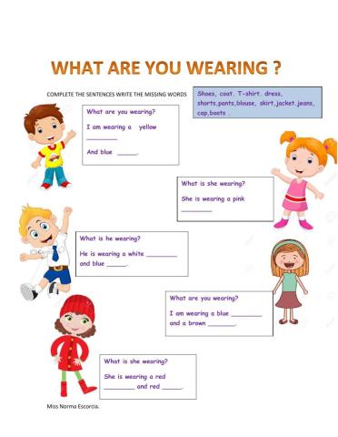 What are they wearing?