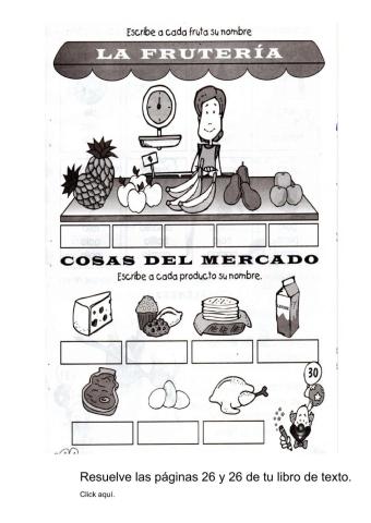 Ejercicios de lectura y escritura