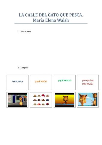 La calle del gato que pesca