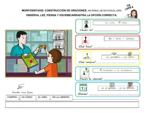 Construccion oraciones