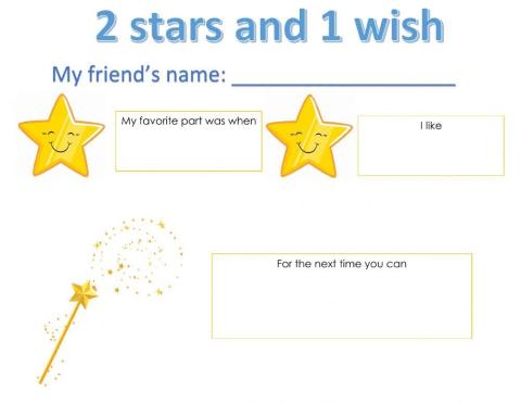 2 stars and 1 wish
