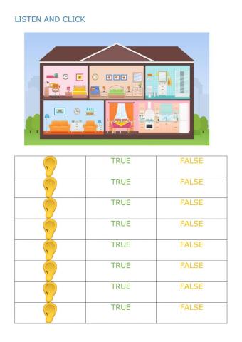 House - Listening activity