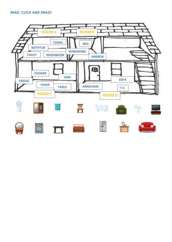 House Click and drag