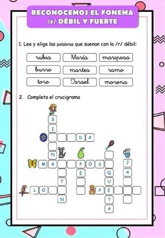 Trabajamos con los fonemas de la r