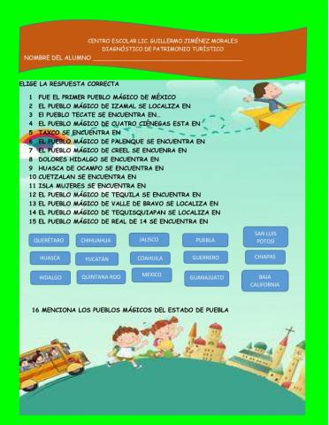 Diagnóstico Patrimonio turístico