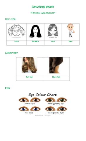Describing people