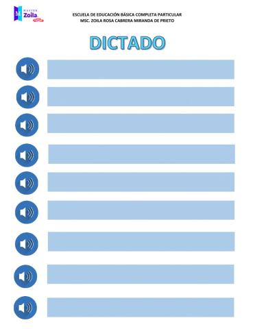 Dictado