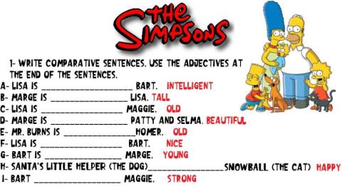 Comparative sentences