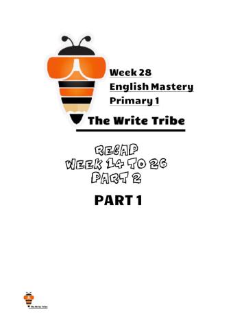 Week 28 e-learning RECAP p1 part 1