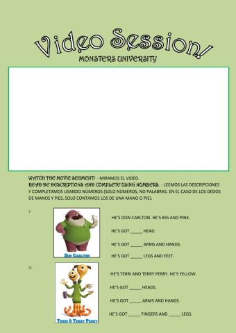 Video Session: Monsters University