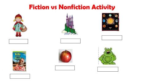 Fiction vs Nonfiction Activity