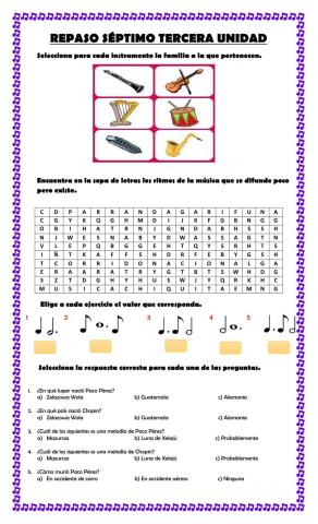 Repaso septimo bloque III