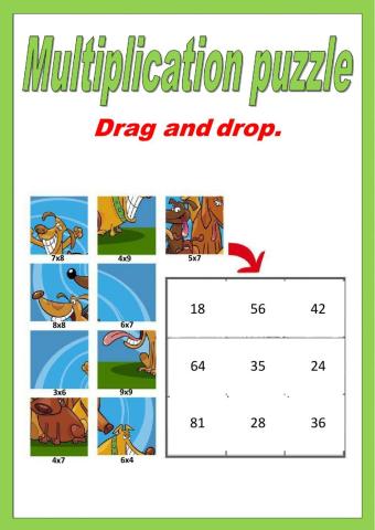 Multiplication puzzle