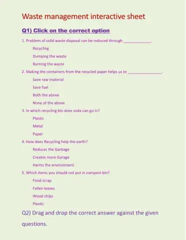 L - Waste management