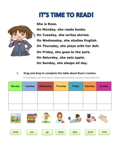 Routine easy reading