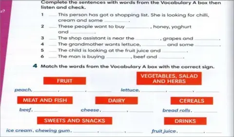 Countable and uncountable food