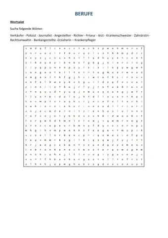Berufe