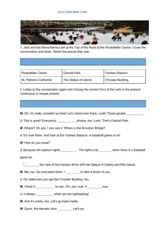 Let's visit New York