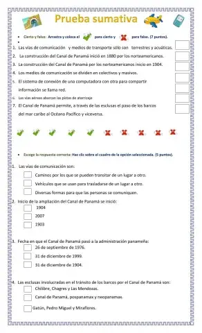 Medios de transportes y de comunicación