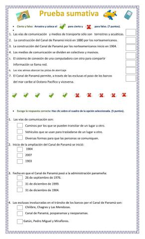 Medios de transportes y de comunicación