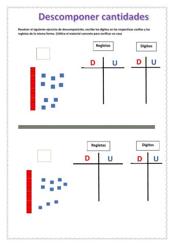 Descomposición de Números