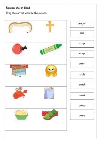 Revision - the 'cr' blend