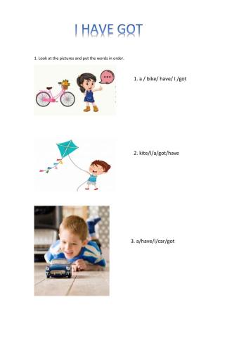 Have got by miss keli rojas