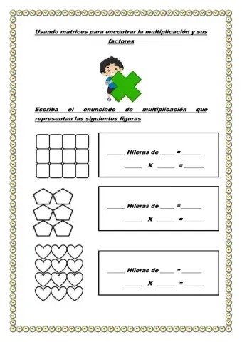 Uso de matrices para multiplicar