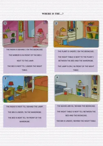 Prepositions.