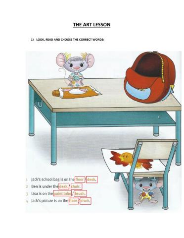 The art lesson