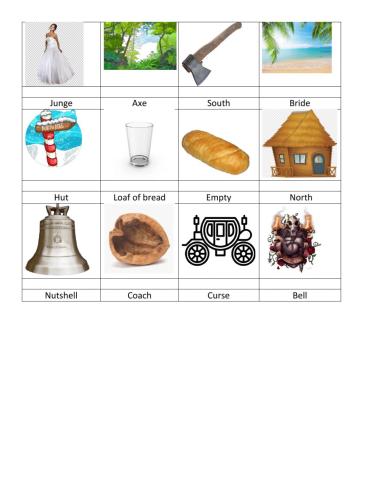 A princess mouse vocabulary