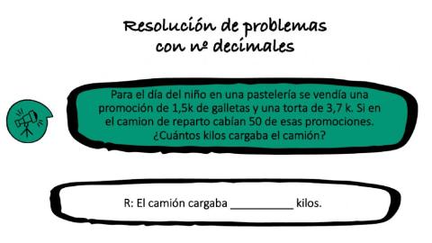 Problemas con nº decimales