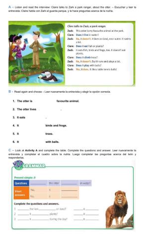 Listen and read the interview