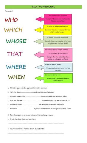 Relative clauses