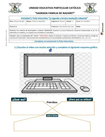 La segunda y tercera revolución industrial.