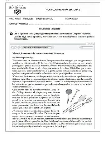 Comprensión lectora