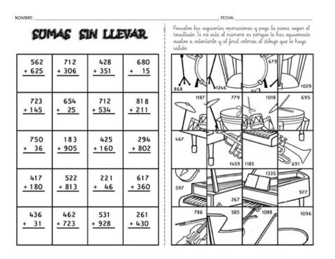 Sumas de 3 digitos