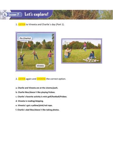 Charlie and Vineeta part 1