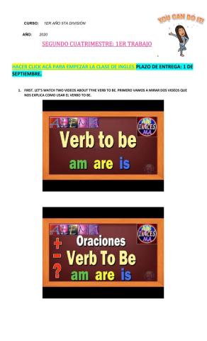 Verb to be