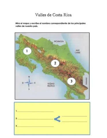 Valles de Costa Rica