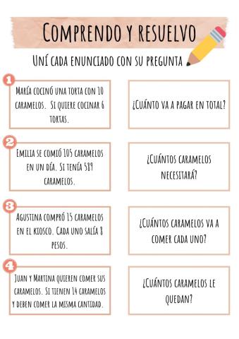 Comprendo y resuelvo