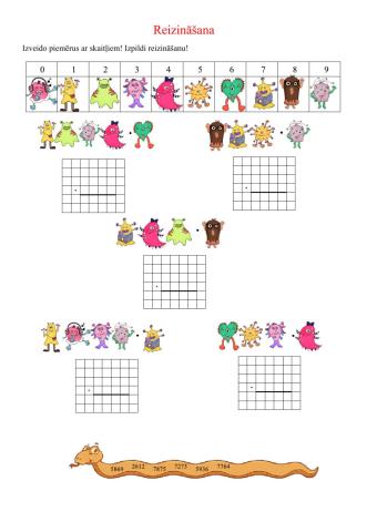 Reizināšana 10000 apjomā